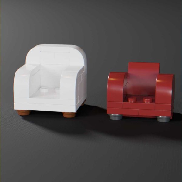 lego armchairs
