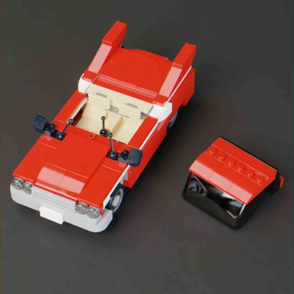roof off Cruiser Car lego instructions