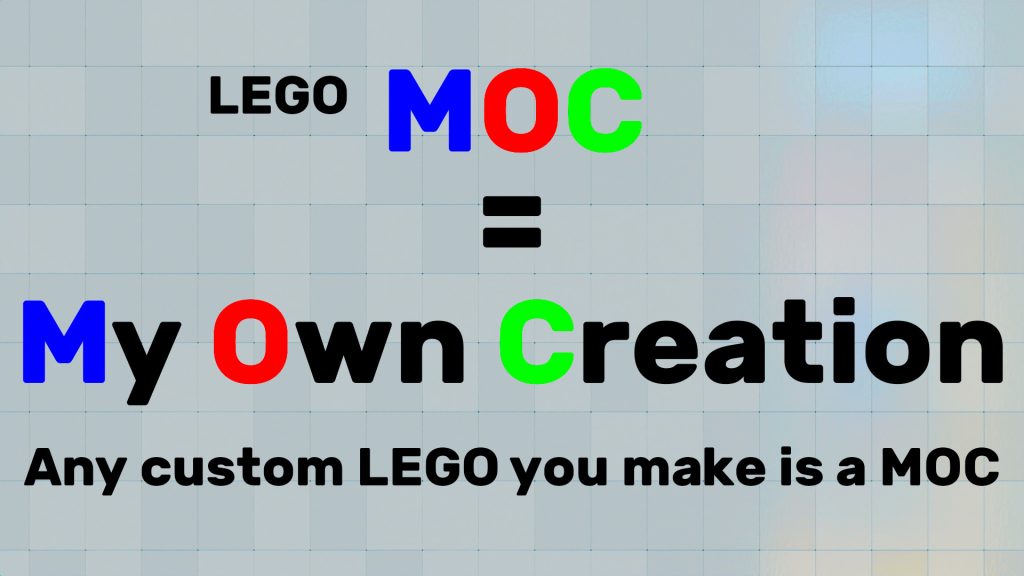 what is a lego moc