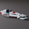 barc speeder star wars custom lego model