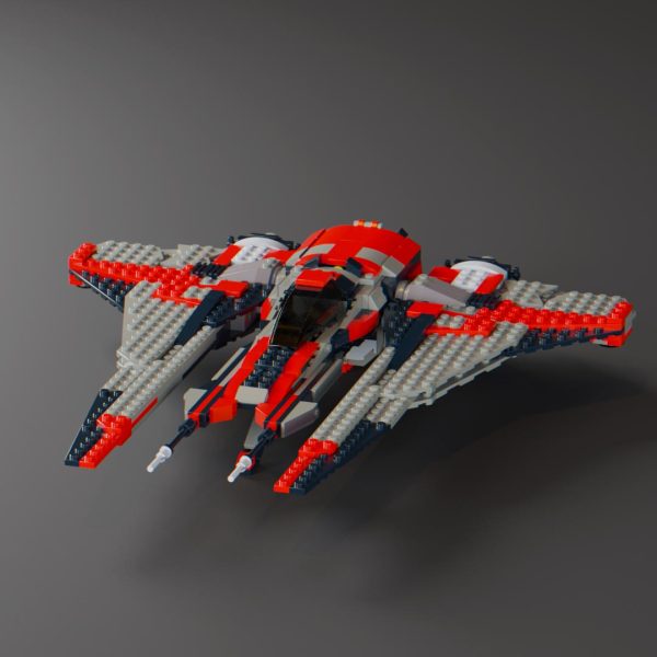 custom lego instructions mandalorian transport star wars