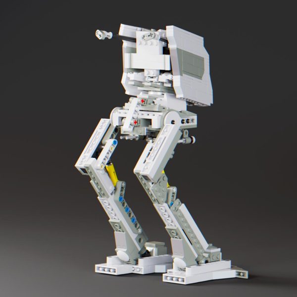 back of Mech Walker custom lego build