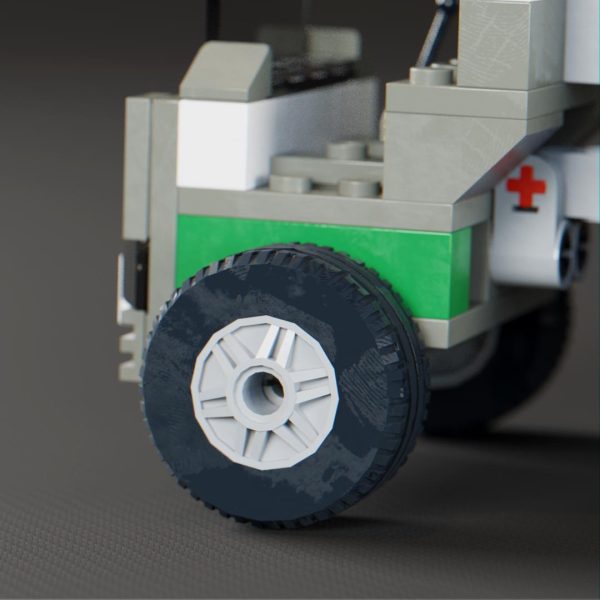 tires of lego dump truck