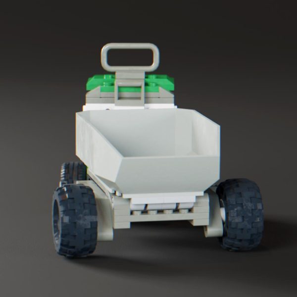 bed of lego dump truck