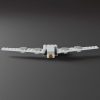 back of Nebula Heist dropship moc instrucitons wings open