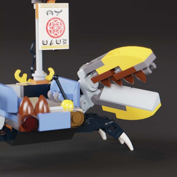 custom built lego ninjago crab mech