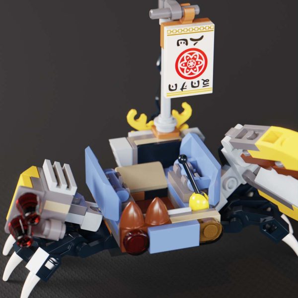 lego ninjago crab mech moc